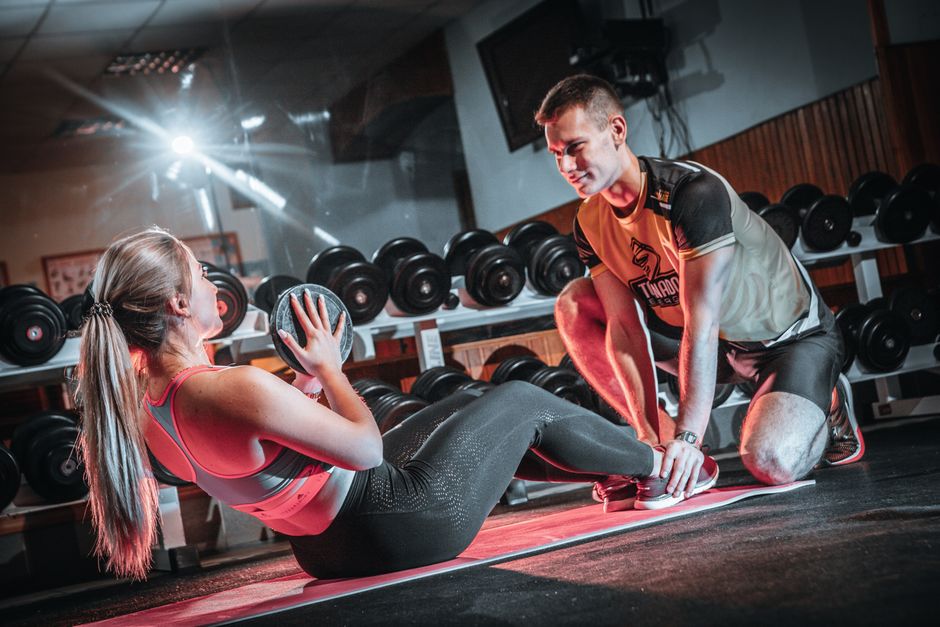 Ambiente de Academia Healthy body